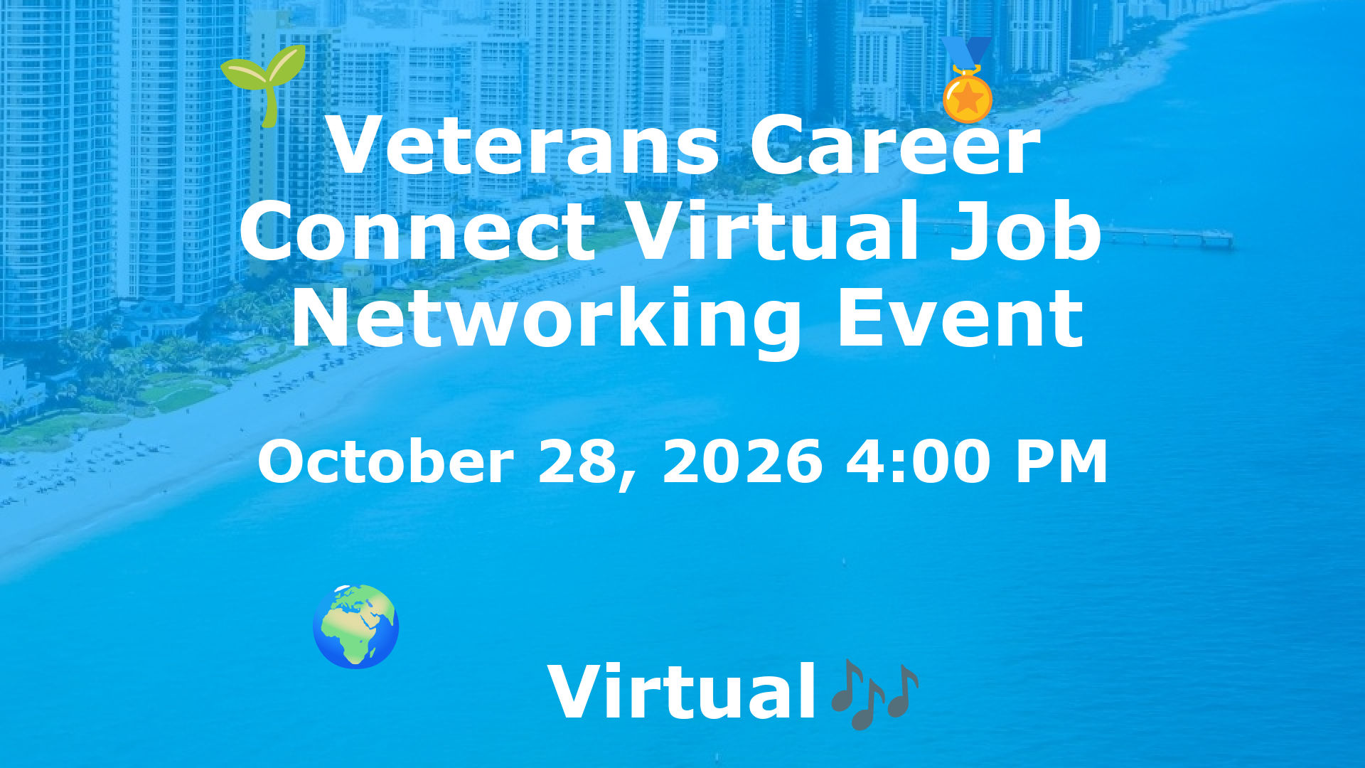 Veterans Career Connect Virtual Job  Networking Event event image